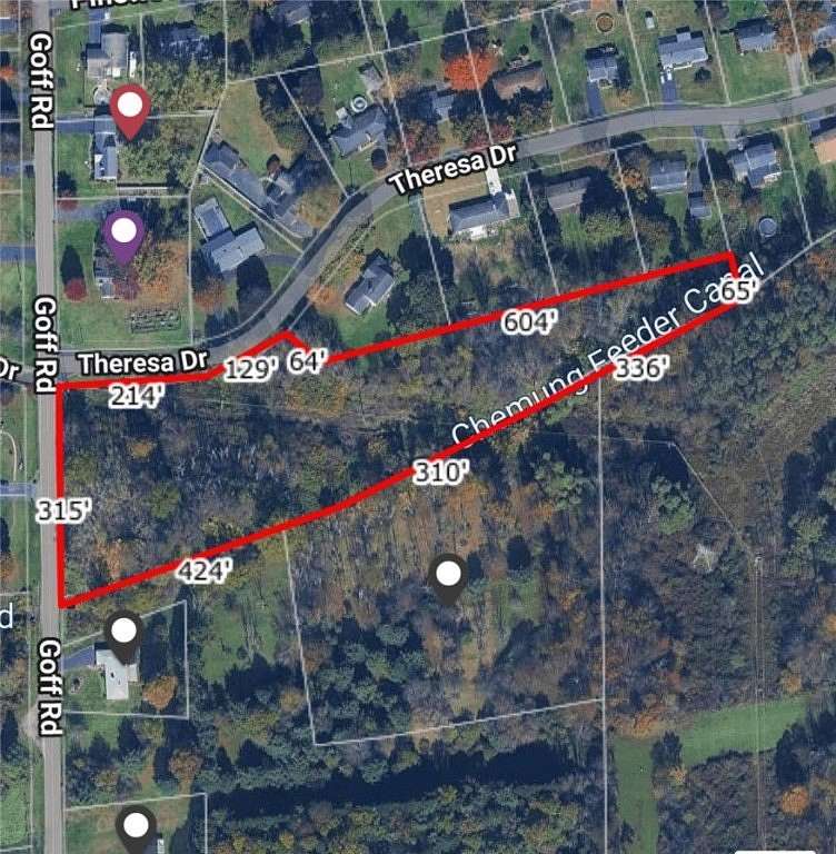 4.5 Acres of Residential Land for Sale in Corning, New York