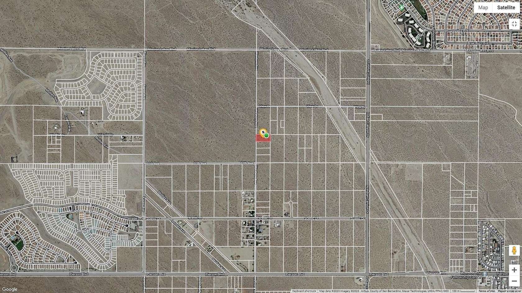 1.23 Acres of Residential Land for Sale in Desert Hot Springs, California
