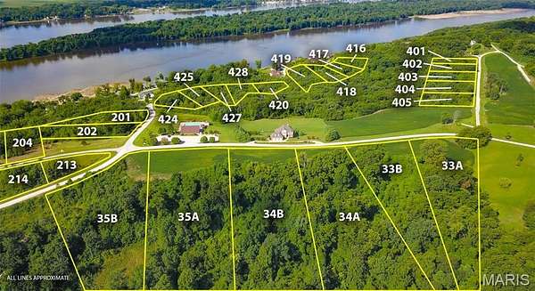 1.35 Acres of Residential Land for Sale in Golden Eagle, Illinois