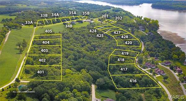 1.65 Acres of Residential Land for Sale in Golden Eagle, Illinois