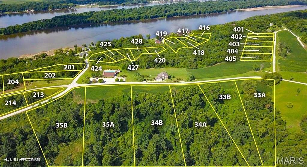 1.58 Acres of Residential Land for Sale in Golden Eagle, Illinois