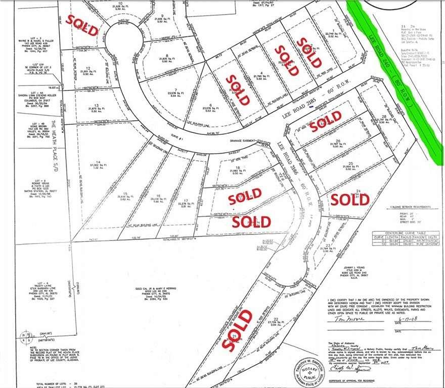 0.53 Acres of Residential Land for Sale in Phenix City, Alabama
