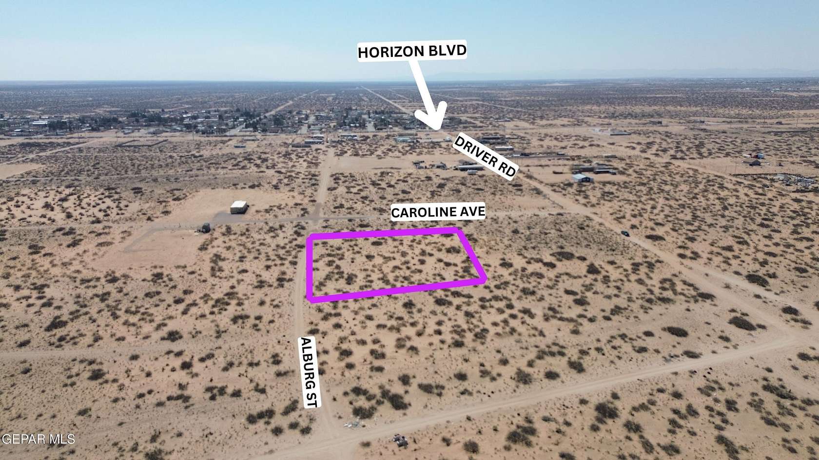 0.83 Acres of Land for Sale in Horizon City, Texas
