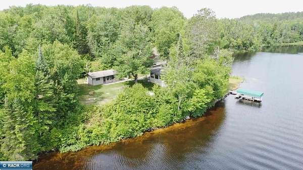 7.8 Acres of Residential Land with Home for Sale in Side Lake, Minnesota
