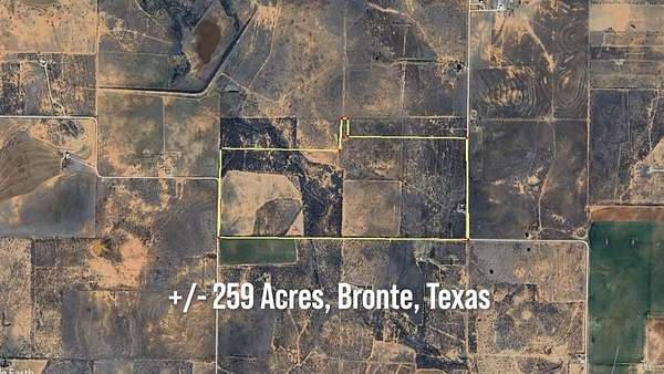 259 Acres of Land for Sale in Bronte, Texas