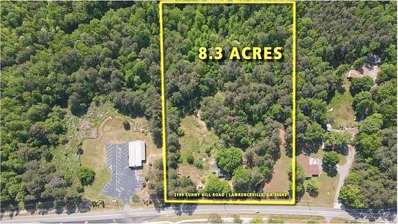 8.3 Acres of Residential Land for Sale in Lawrenceville, Georgia