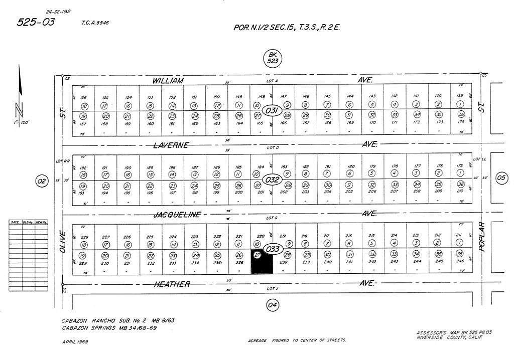 0.13 Acres of Residential Land for Sale in Cabazon, California