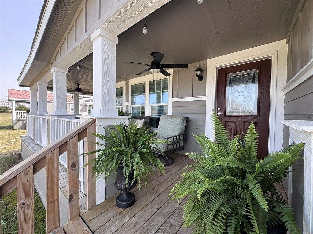 82.3 Acres of Agricultural Land with Home for Sale in Campbell, Texas