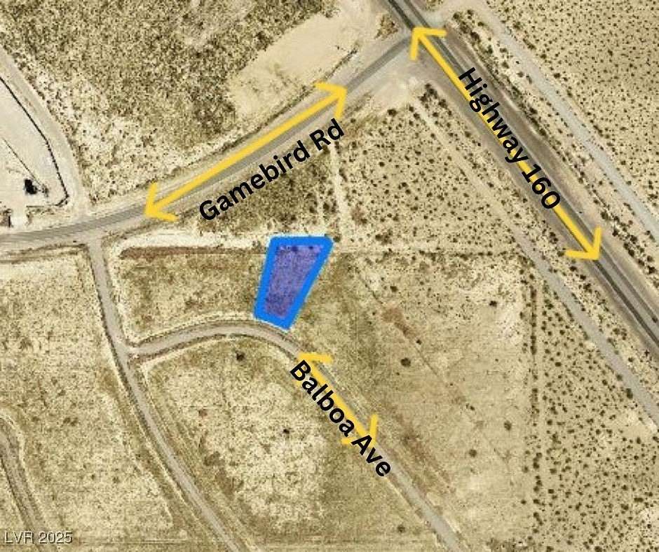0.38 Acres of Commercial Land for Sale in Pahrump, Nevada