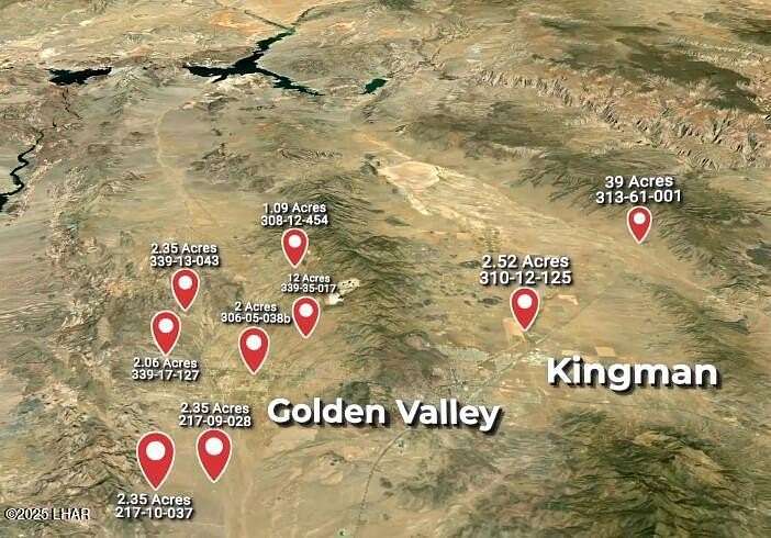 2.35 Acres of Land for Sale in Golden Valley, Arizona