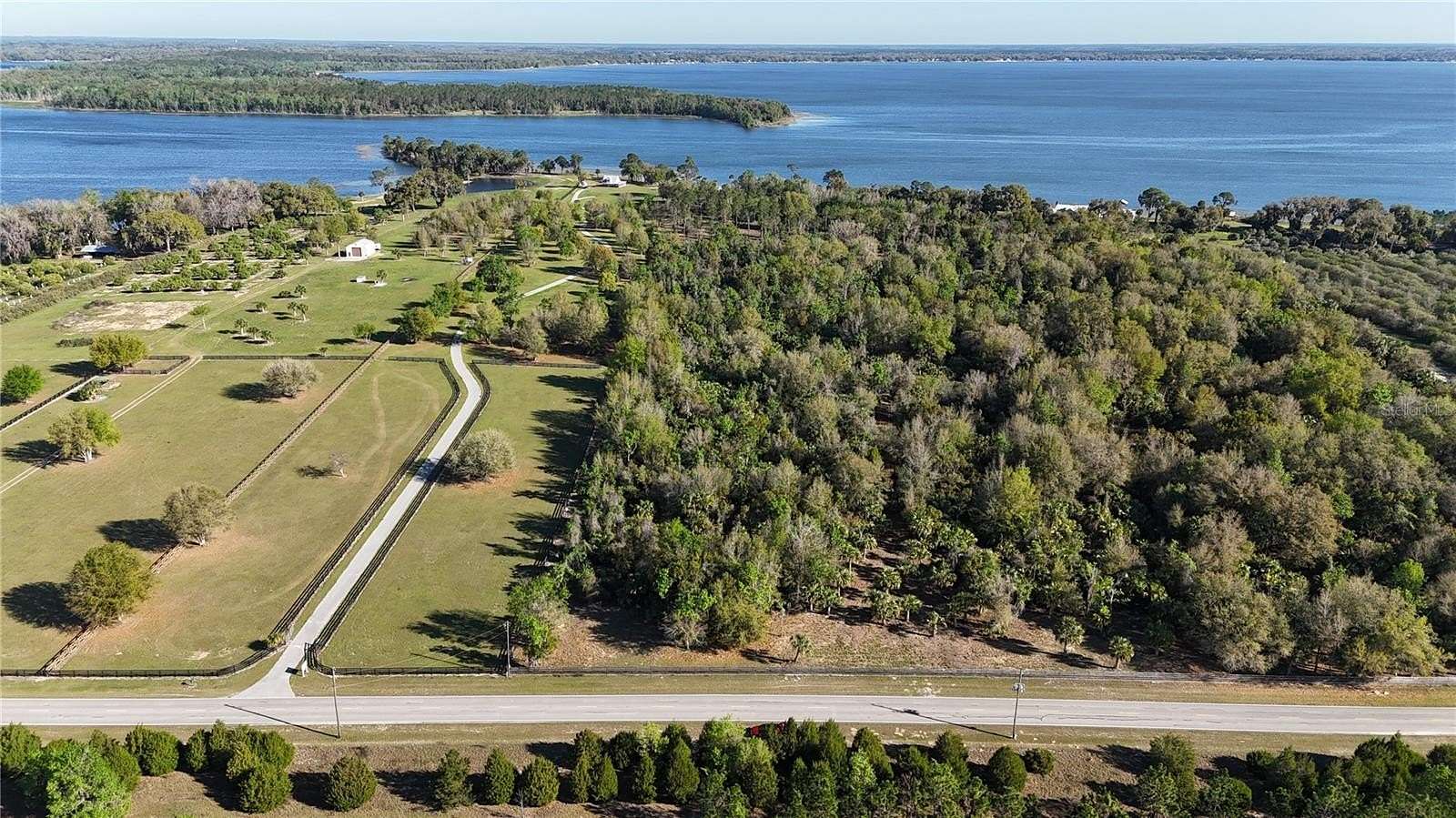 40.5 Acres of Land with Home for Sale in Weirsdale, Florida