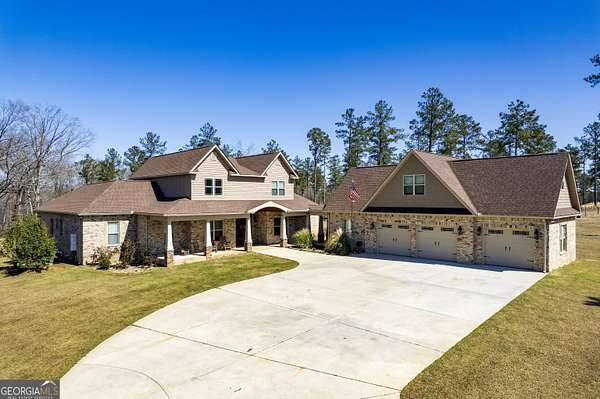 22.2 Acres of Land with Home for Sale in Elko, Georgia