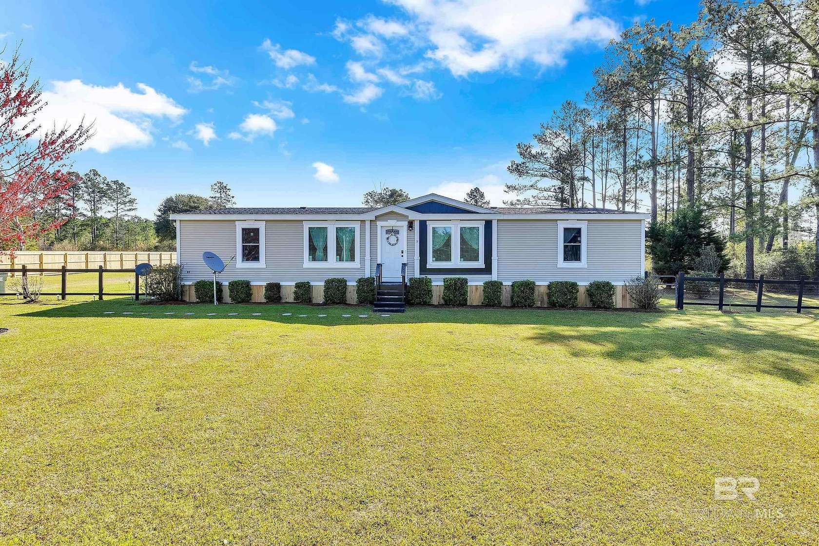 3.2 Acres of Residential Land with Home for Sale in Robertsdale, Alabama