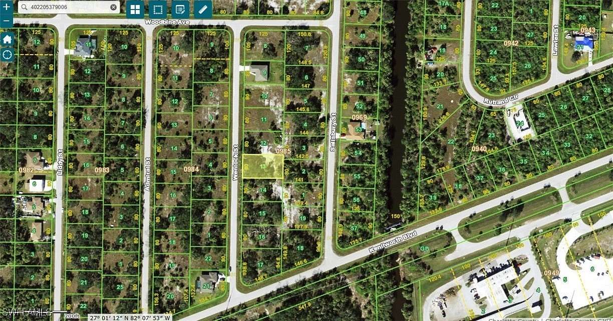 0.23 Acres of Land for Sale in Port Charlotte, Florida