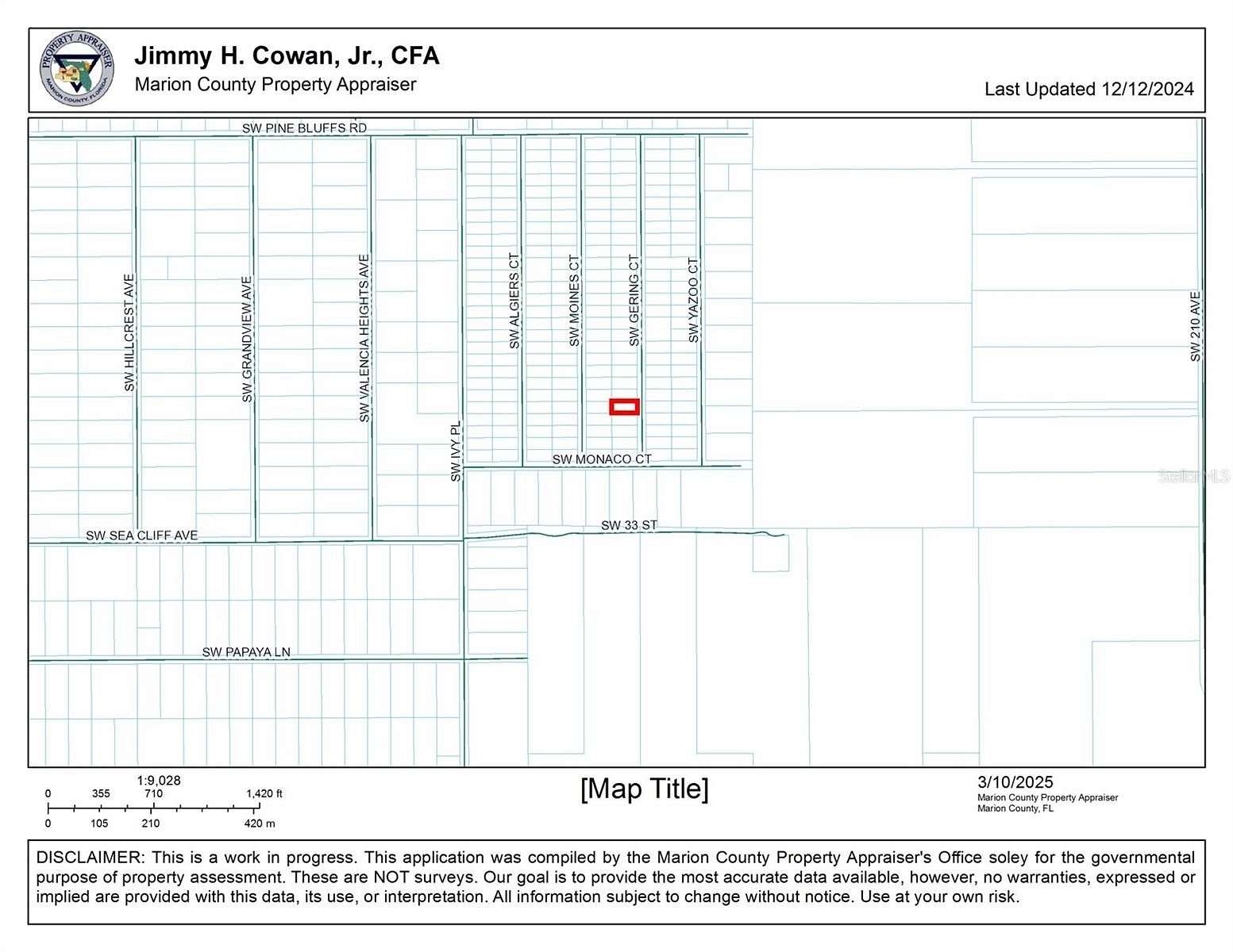 0.24 Acres of Residential Land for Sale in Dunnellon, Florida