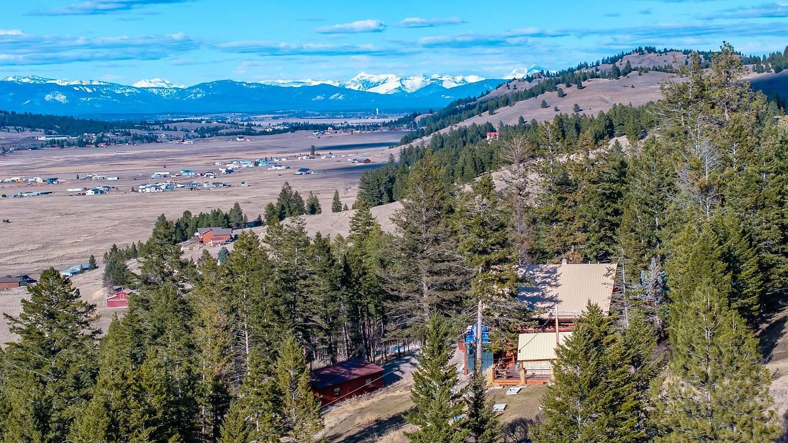 20.6 Acres of Recreational Land with Home for Sale in Kalispell, Montana