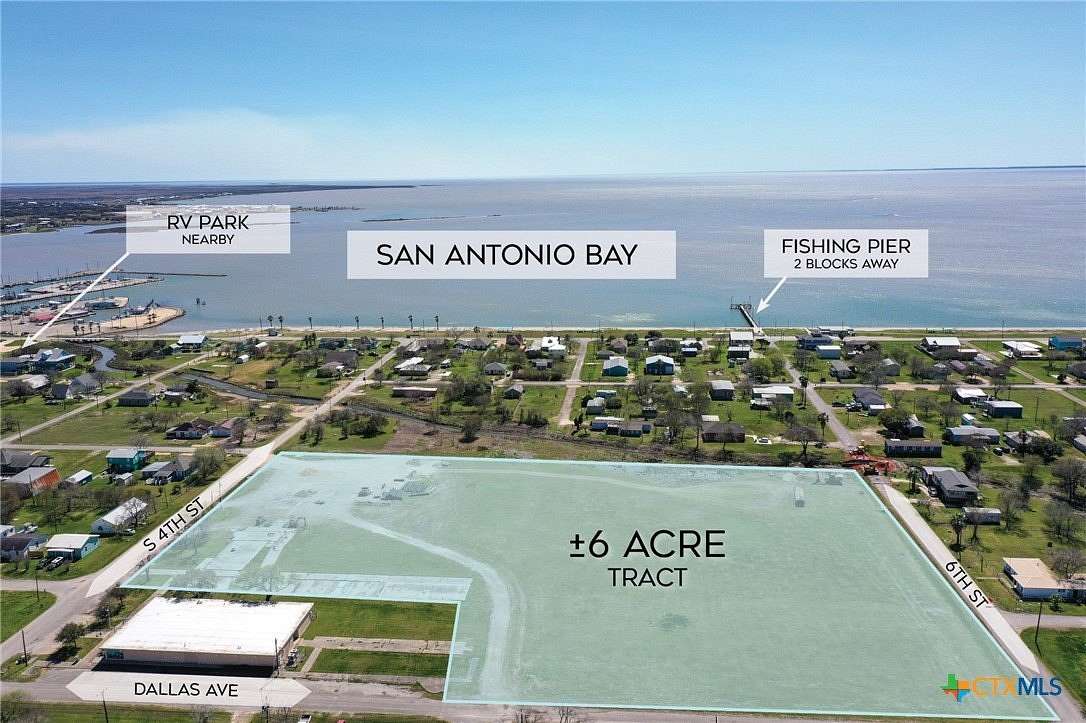 6.13 Acres of Mixed-Use Land for Sale in Seadrift, Texas