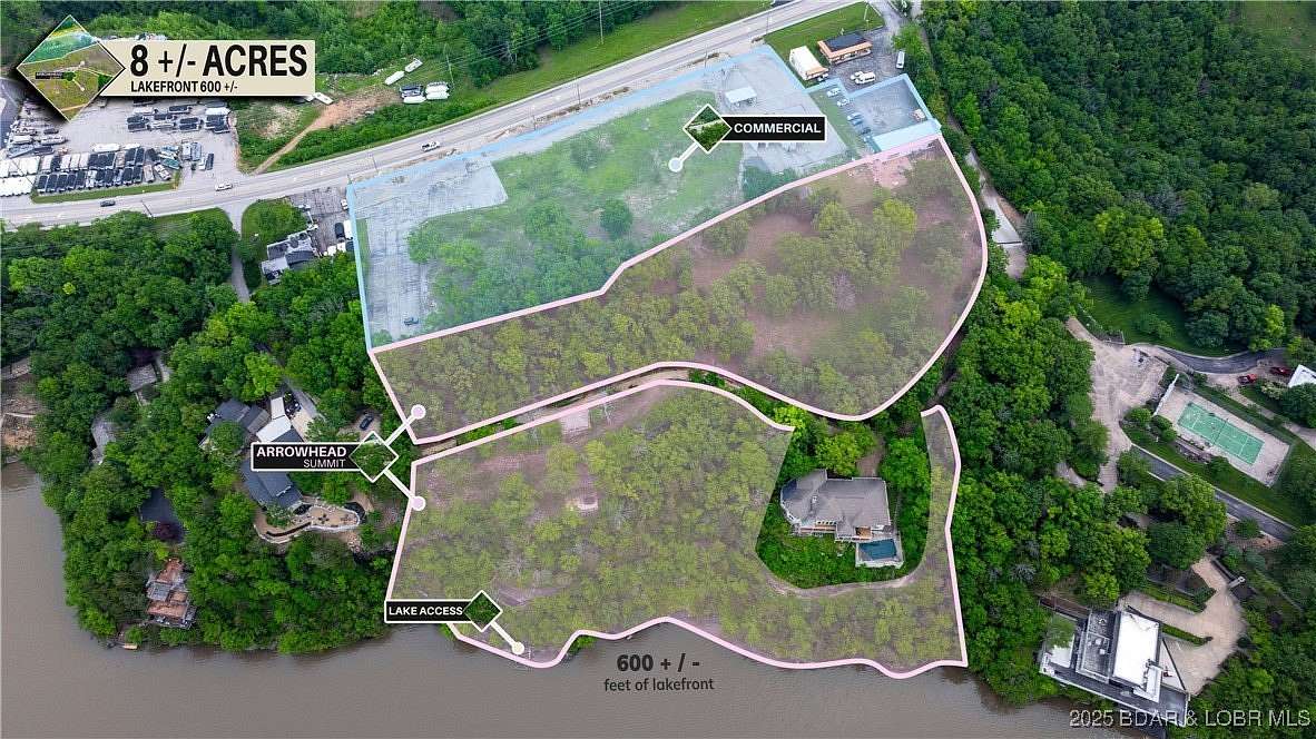 7 Acres of Mixed-Use Land for Sale in Lake Ozark, Missouri
