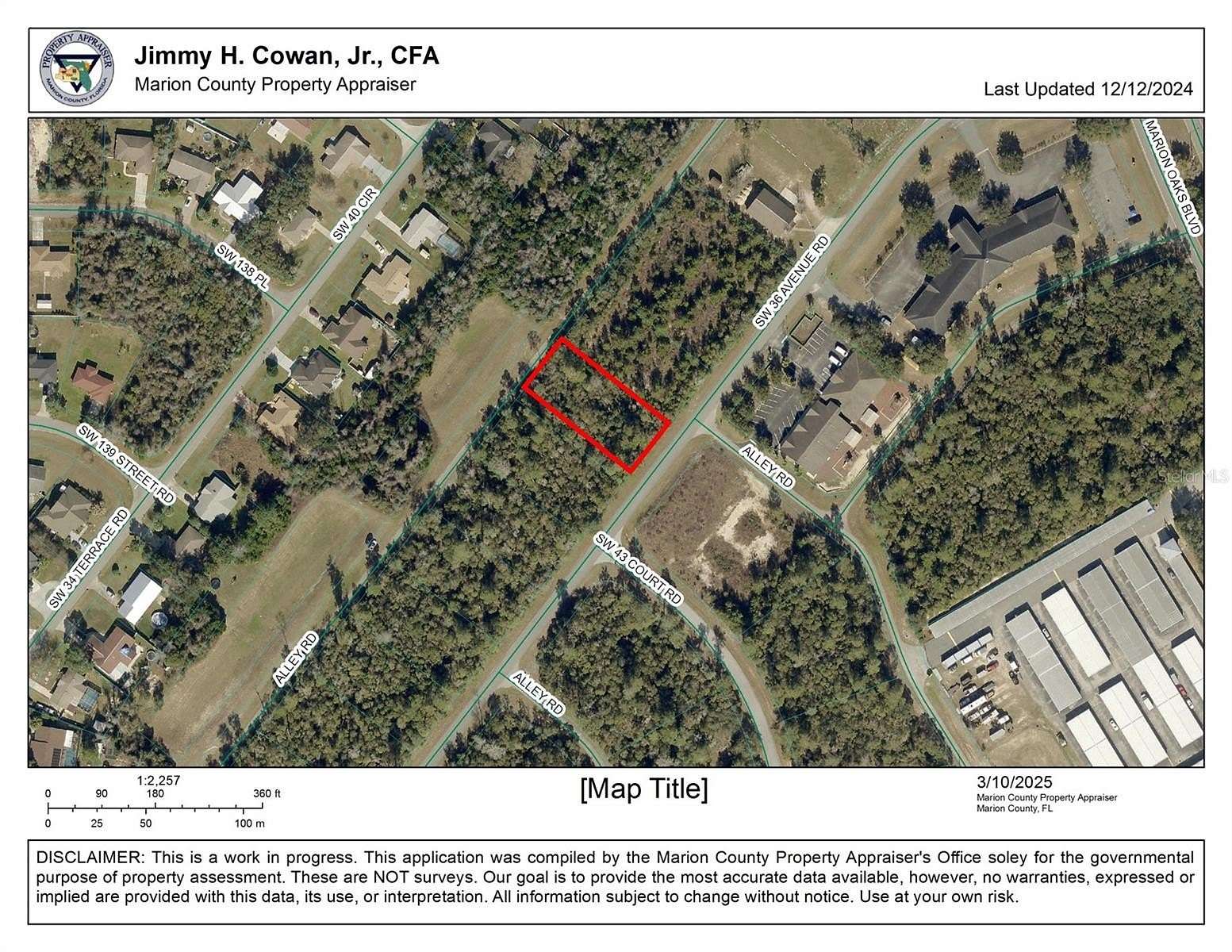 0.41 Acres of Commercial Land for Sale in Ocala, Florida