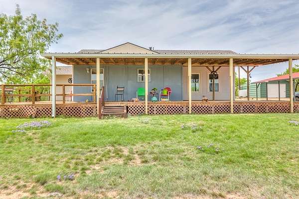 8.26 Acres of Residential Land with Home for Sale in Millersview, Texas