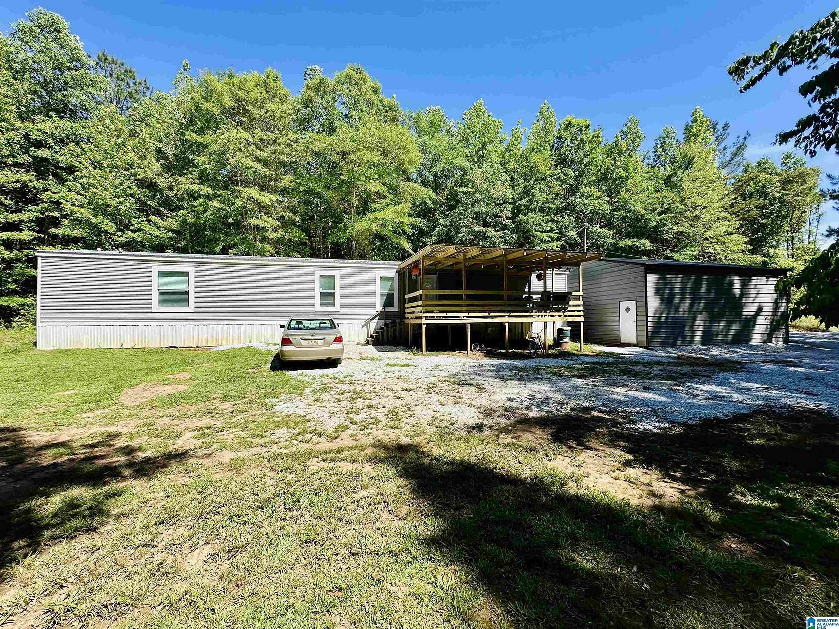 4.5 Acres of Residential Land with Home for Sale in Goodwater, Alabama