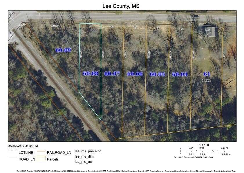 0.7 Acres of Residential Land for Sale in Tupelo, Mississippi