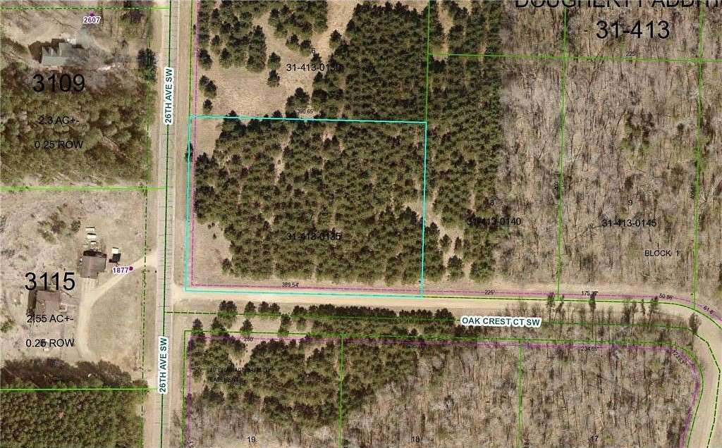 2.5 Acres of Residential Land for Sale in Backus, Minnesota