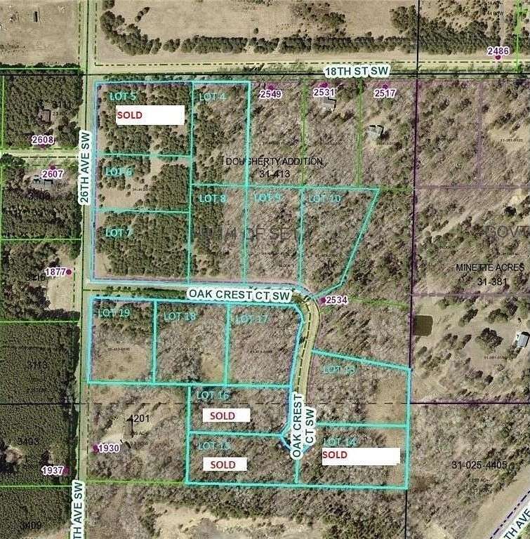 2.5 Acres of Residential Land for Sale in Backus, Minnesota