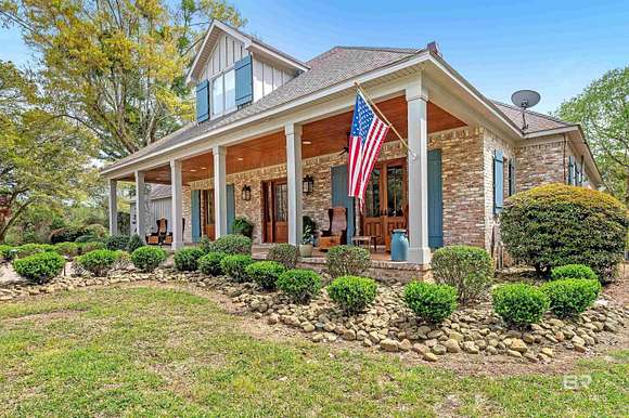 8 Acres of Land with Home for Sale in Fairhope, Alabama