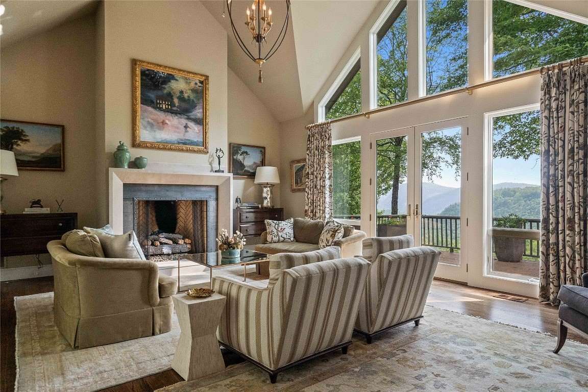 6.9 Acres of Residential Land with Home for Sale in Cashiers, North Carolina