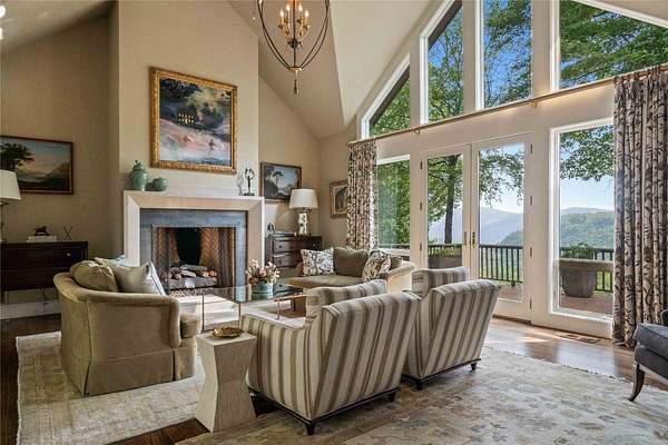 6.9 Acres of Residential Land with Home for Sale in Cashiers, North Carolina