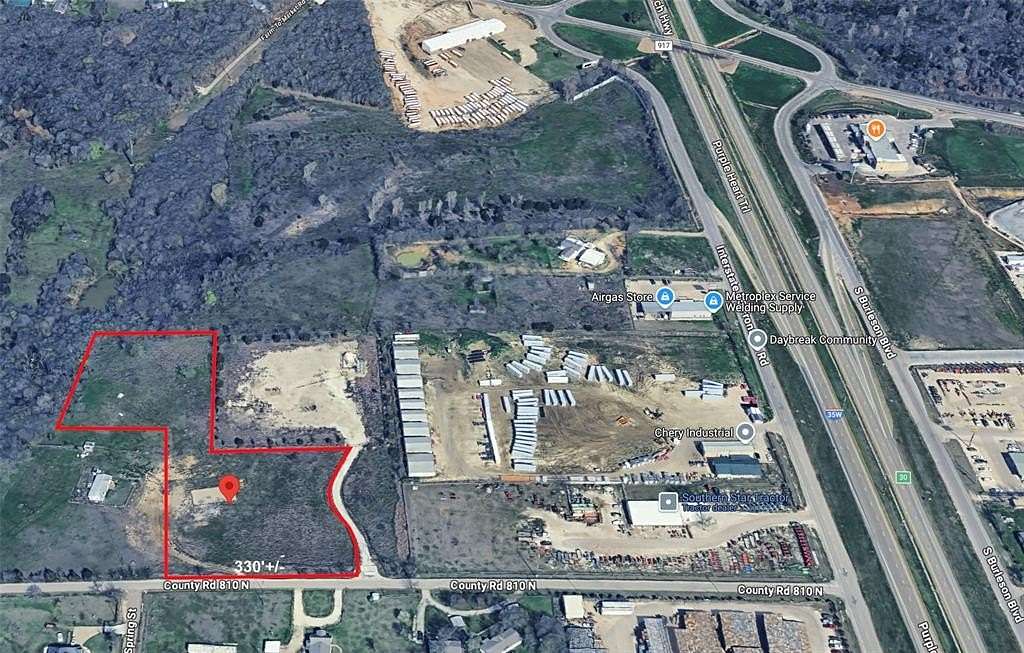 4.43 Acres of Commercial Land for Sale in Burleson, Texas