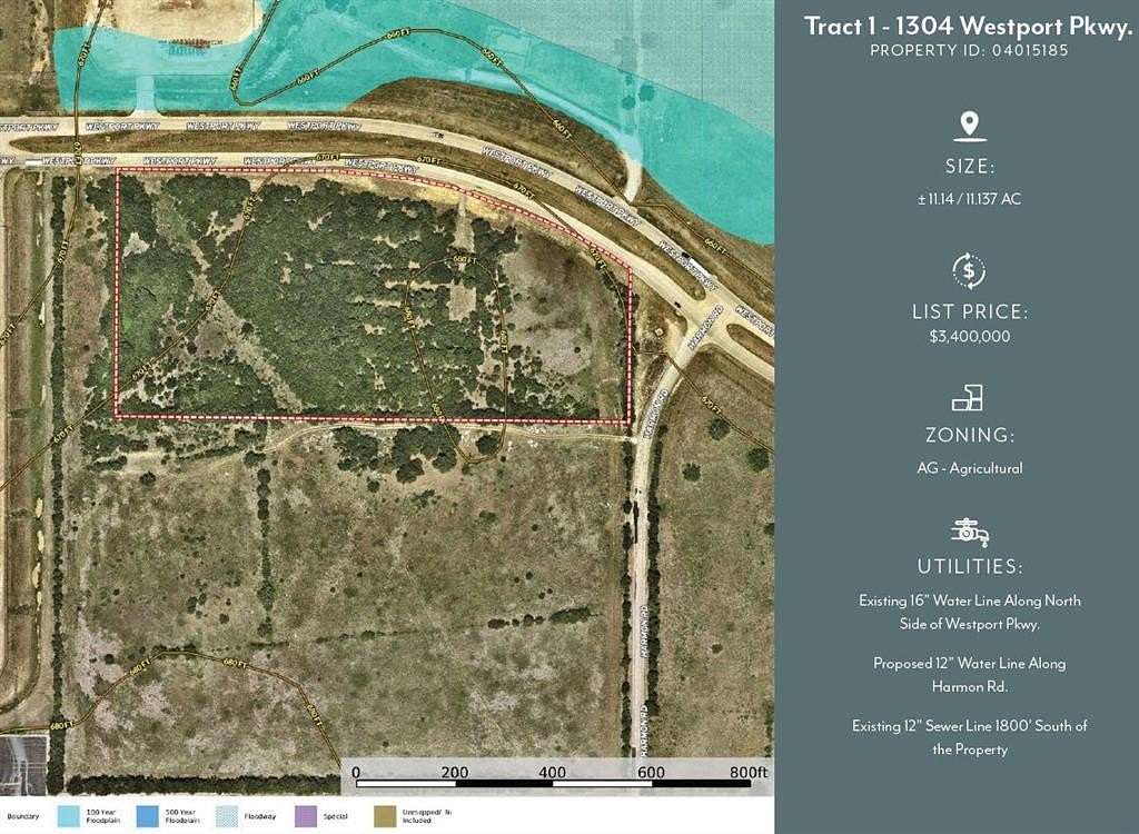 11.1 Acres of Recreational Land for Sale in Haslet, Texas