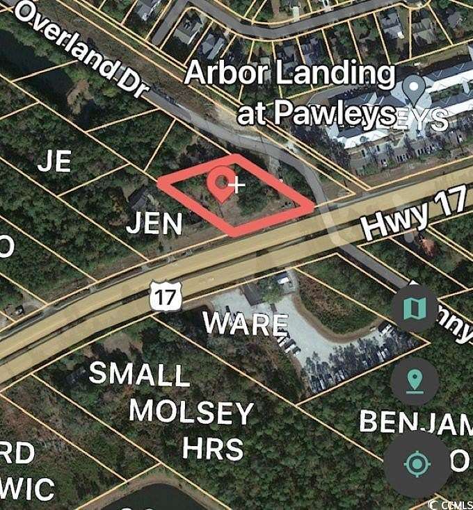 1.1 Acres of Mixed-Use Land for Sale in Pawleys Island, South Carolina
