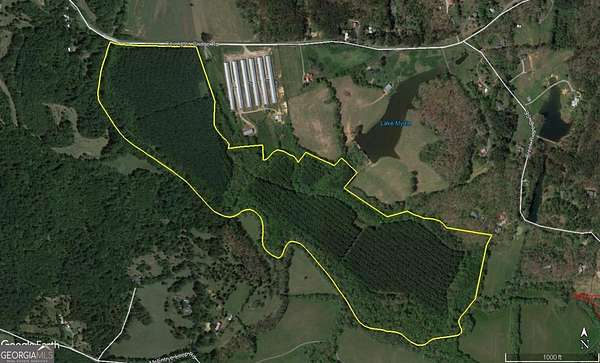 104 Acres of Recreational Land for Sale in Calhoun, Georgia
