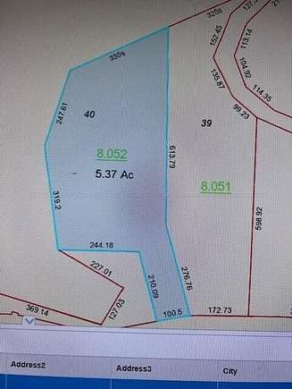 5.4 Acres of Residential Land for Sale in Crane Hill, Alabama