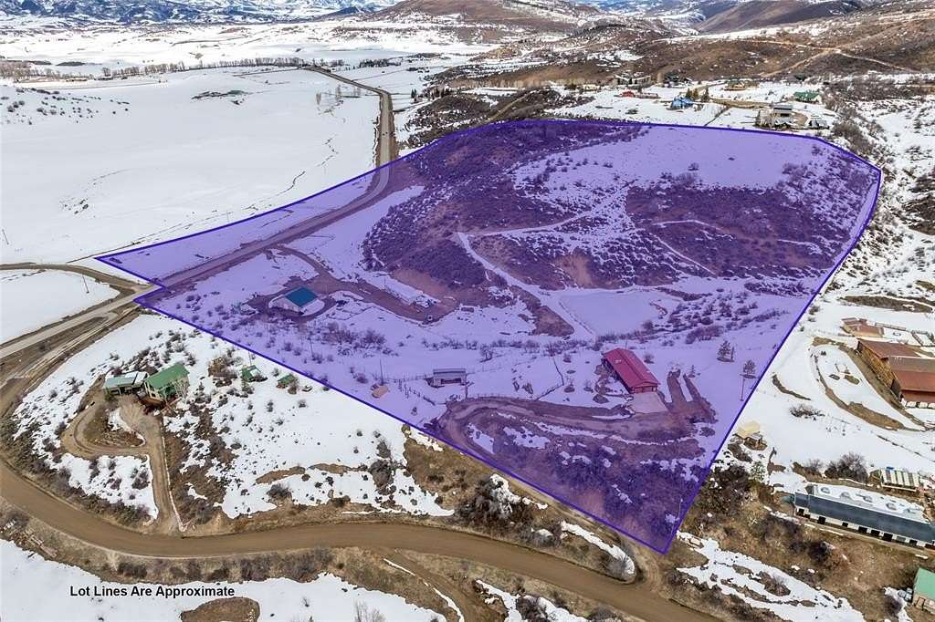36.5 Acres of Land with Home for Sale in Steamboat Springs, Colorado