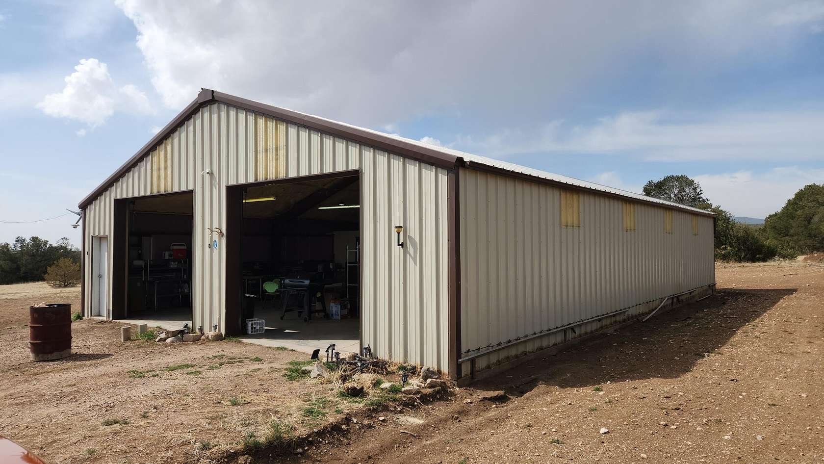 34 Acres of Recreational Land with Home for Sale in Estancia, New Mexico