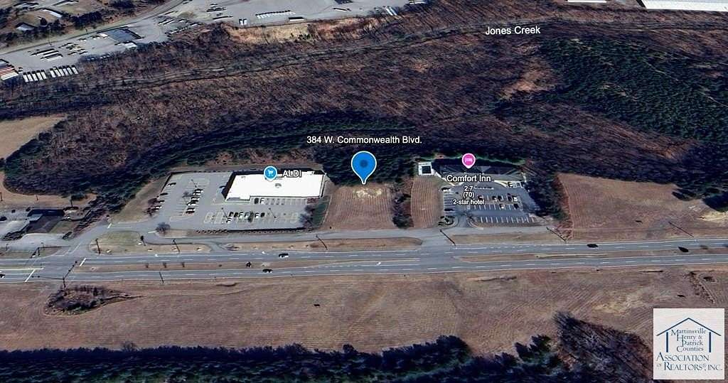 1.27 Acres of Commercial Land for Sale in Martinsville, Virginia