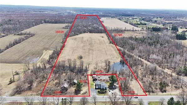 55 Acres of Mixed-Use Land for Sale in Akron, New York
