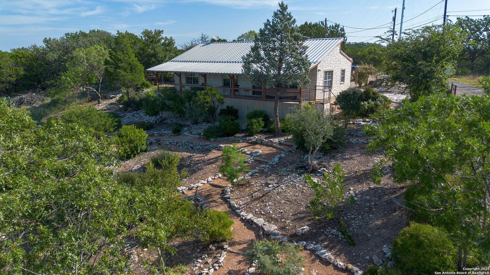 10 Acres of Land with Home for Sale in Kerrville, Texas