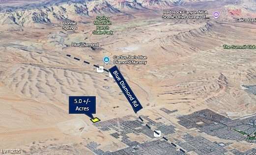 5 Acres of Residential Land for Sale in Las Vegas, Nevada