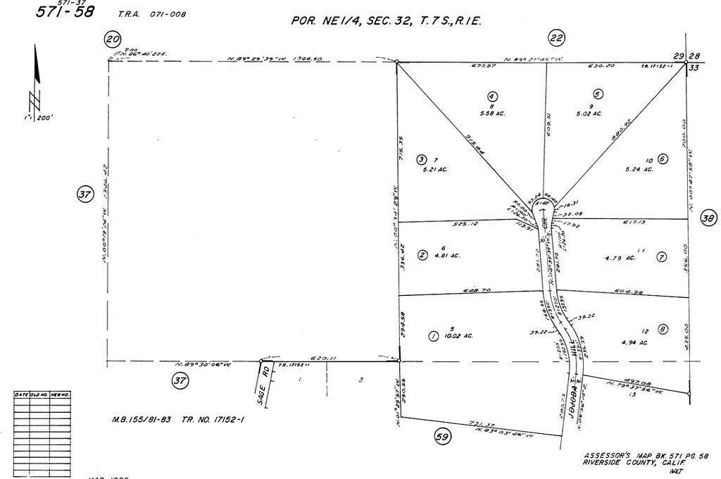 4.79 Acres of Residential Land for Sale in Aguanga, California