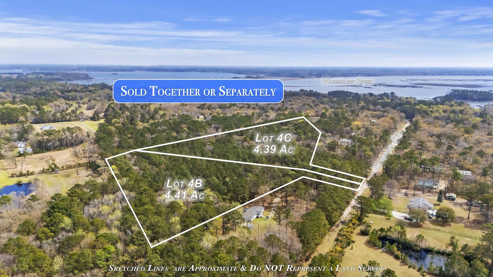 4.4 Acres of Residential Land for Sale in Meggett, South Carolina