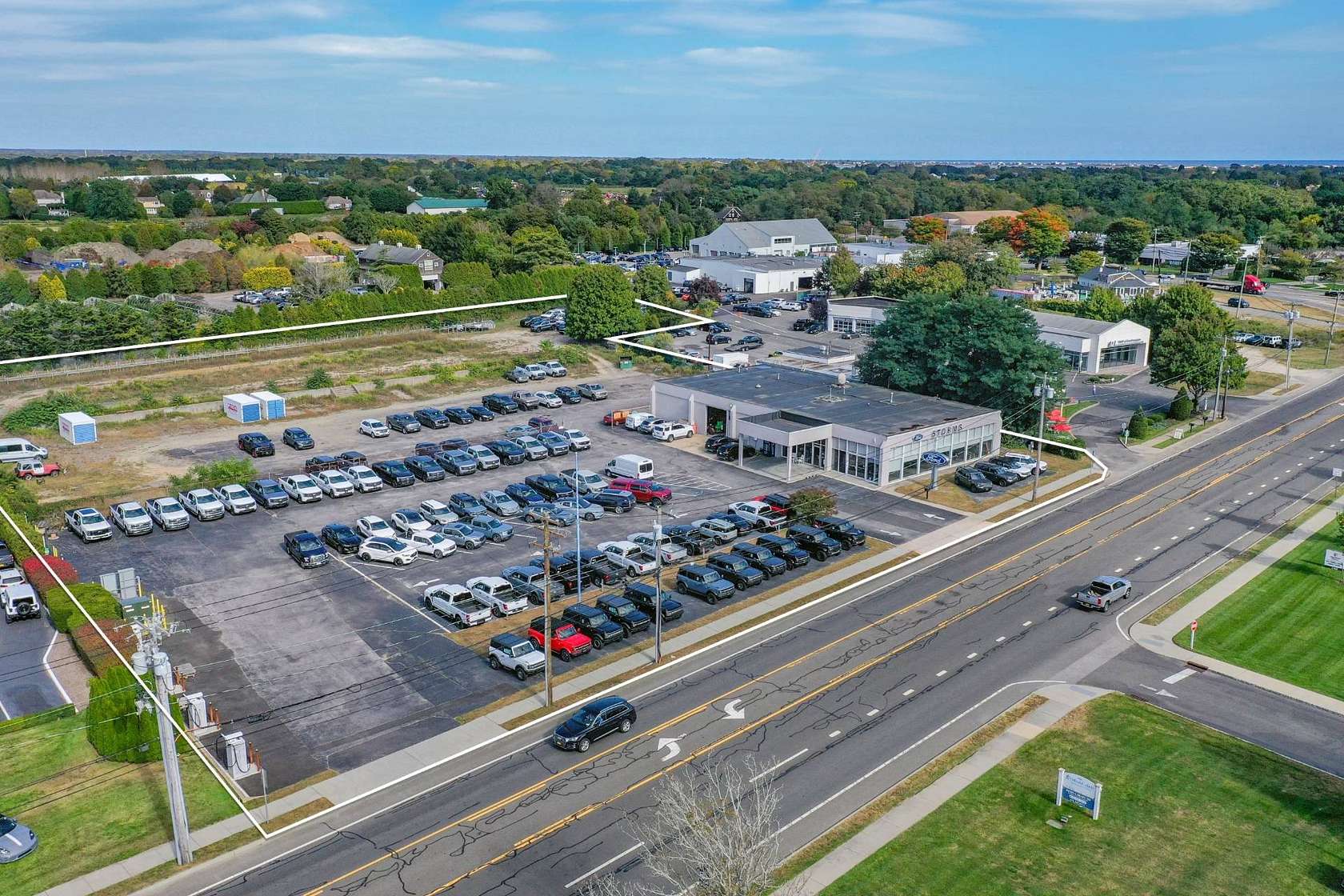 3 Acres of Improved Commercial Land for Sale in Southampton, New York