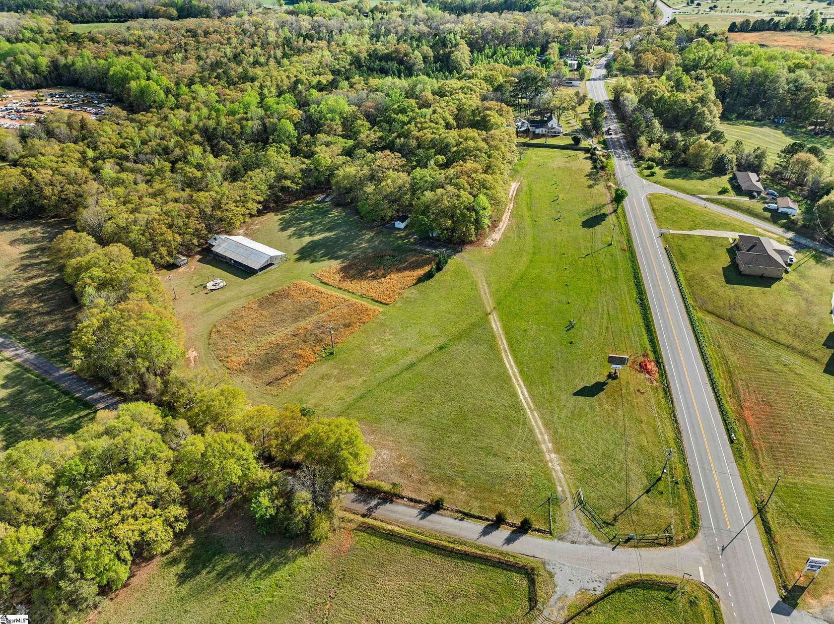 16.8 Acres of Commercial Land for Sale in Belton, South Carolina