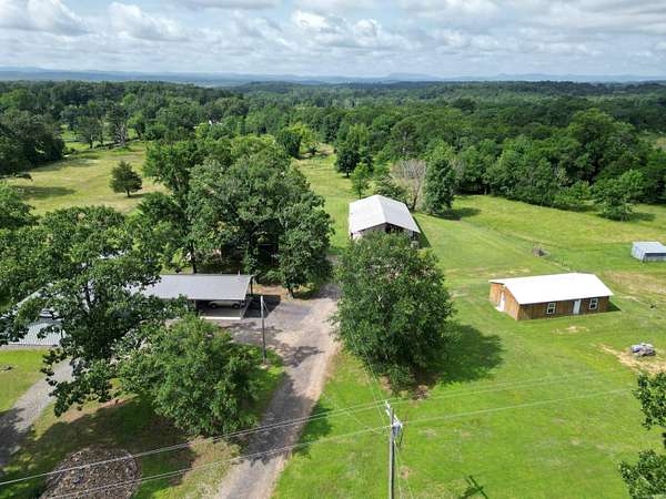 16.5 Acres of Land with Home for Sale in Mena, Arkansas