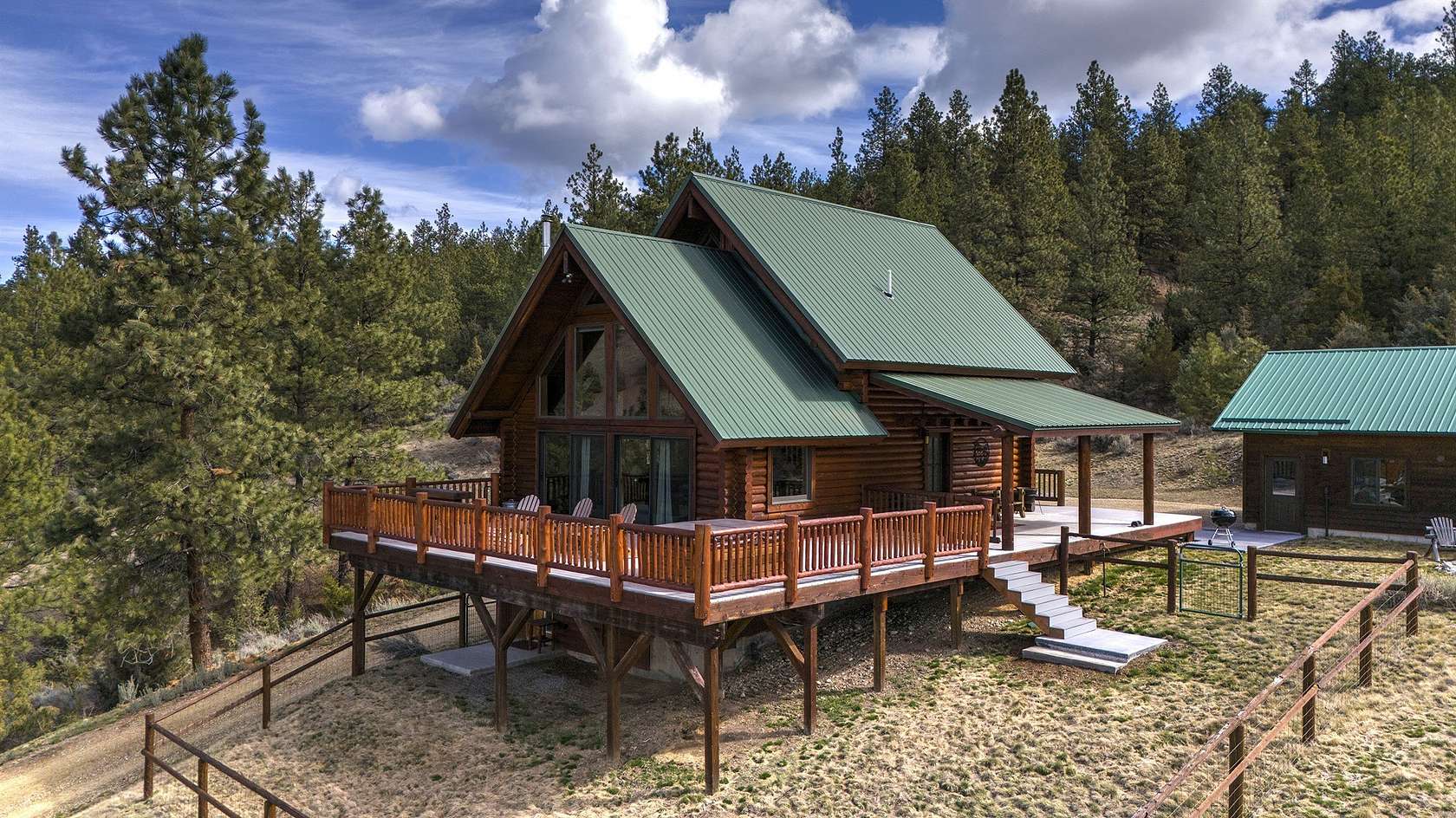 28.9 Acres of Recreational Land with Home for Sale in Stevensville, Montana