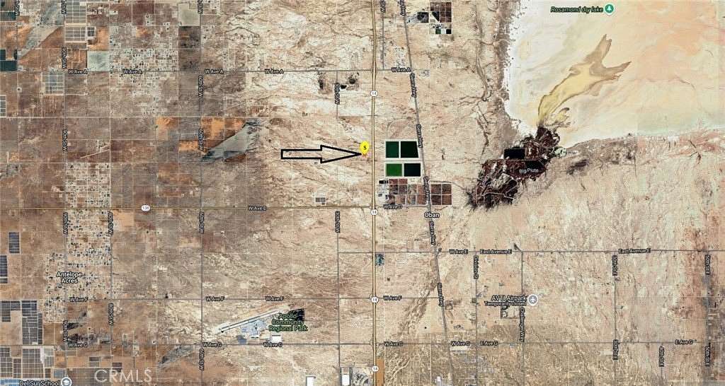 2.5 Acres of Land for Sale in Lancaster, California