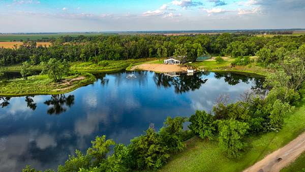 36 Acres of Improved Recreational Land for Auction in Burrton, Kansas